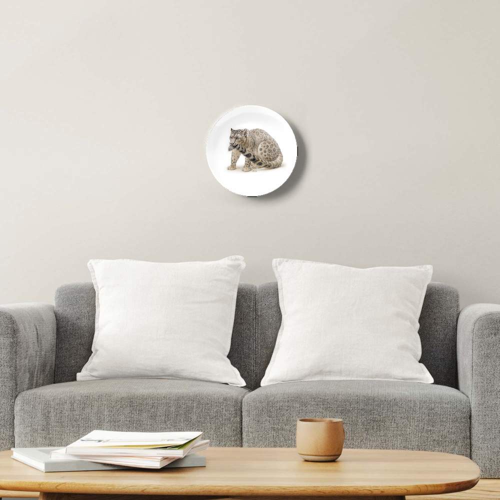 Снежный барс сидит — Жан Габриэль Ги