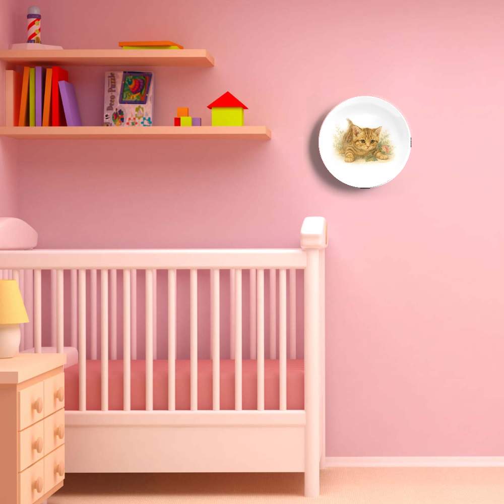 Котенок с розой — Жан Габриэль Ги