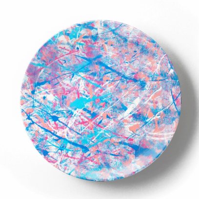 Декоративная тарелка Грег Ван Дайк Розовая композиция 6