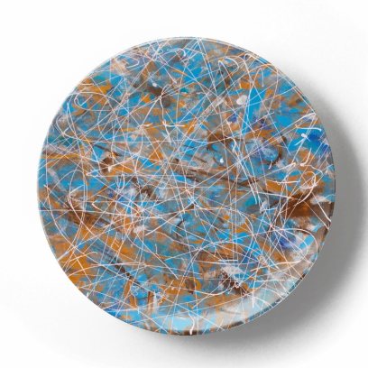 Декоративная тарелка Грег Ван Дайк Песок и вода