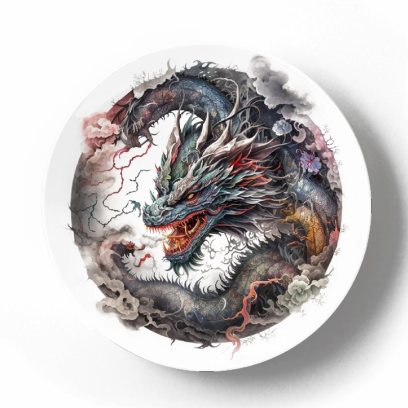 Дракон в облаках