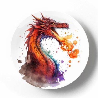 Разноцветный дракон