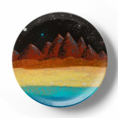 Декоративная тарелка Грег Ван Дайк Марсианский пейзаж