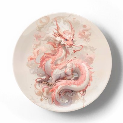 Розовый дракон