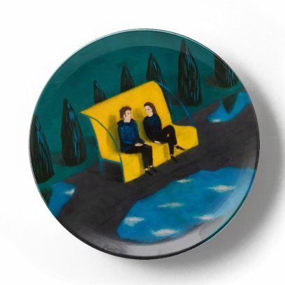 Декоративная тарелка Грег Ван Дайк После дождя