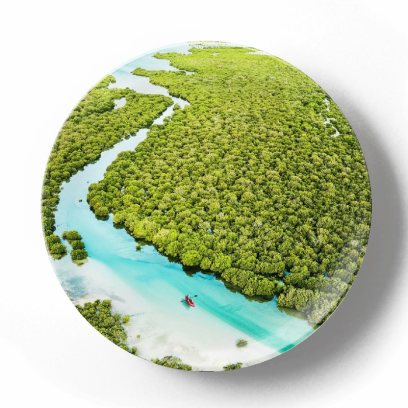 Декоративная тарелка Эрик Алмас Соленая река