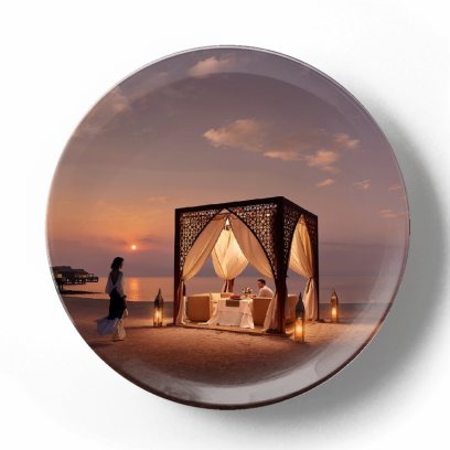 Декоративная тарелка Эрик Алмас Красивая жизнь