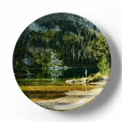 Декоративная тарелка Эрик Алмас Путешествия Река