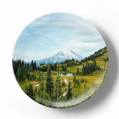 Декоративная тарелка Эрик Алмас Путешествия