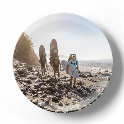 Декоративная тарелка Камерон Карстен На серфинг
