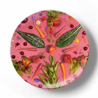 Декоративная тарелка Изабелла Кассини Натюрморт с морковками