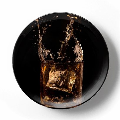 Декоративная тарелка Изабелла Кассини Лёд в стакане