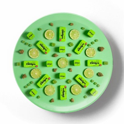 Декоративная тарелка Изабелла Кассини Натюрморт с дольками лайма