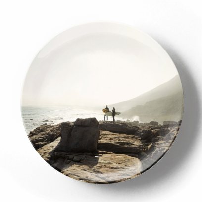 Декоративная тарелка Пит Барретт Горы, море