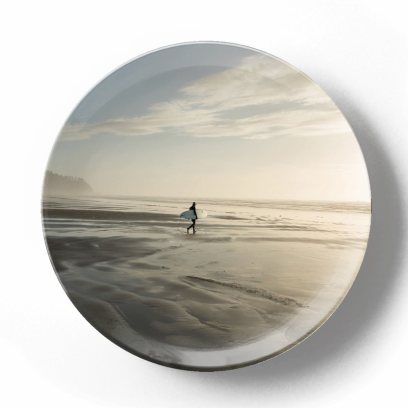 Декоративная тарелка Пит Барретт В ожидании волны