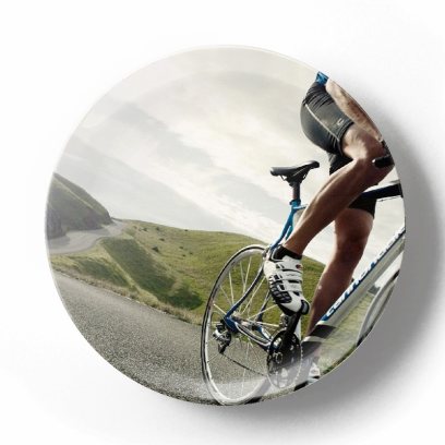 Декоративная тарелка Пит Барретт Велоспорт