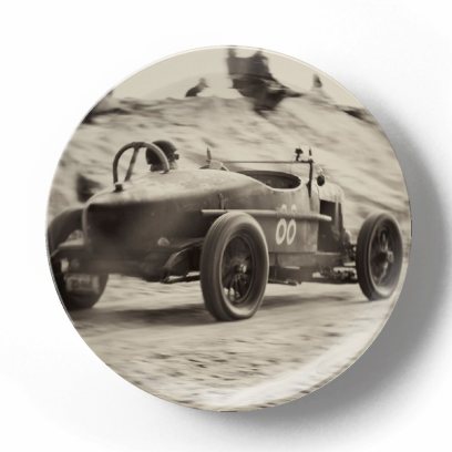 Декоративная тарелка Пит Барретт Ретро авто спорт