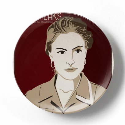 Декоративная тарелка Дэвид Линч Открытка Шелли