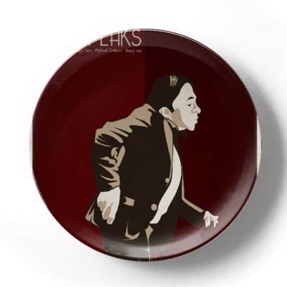 Декоративная тарелка Дэвид Линч Открытка Карлик