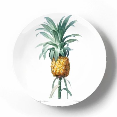 Декоративная тарелка Пьер Жозеф Редуте Ананас