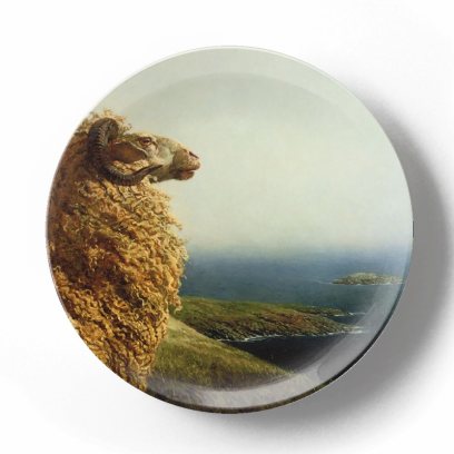 Декоративная тарелка Джейми Вайет Островитянин