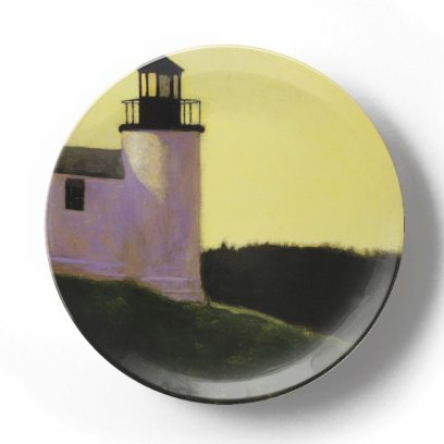 Декоративная тарелка Эндрю Уайет Маяк и ирисы