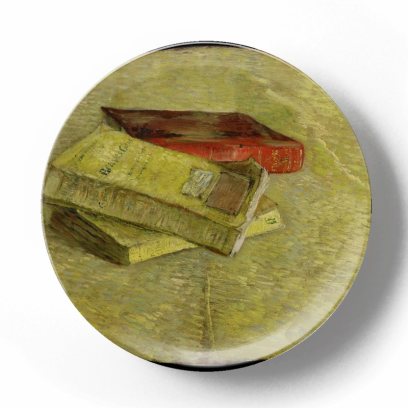 Декоративная тарелка Винсент Ван Гог Три книги