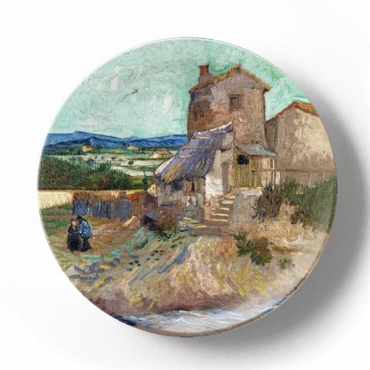 Декоративная тарелка Винсент Ван Гог Старая мельница