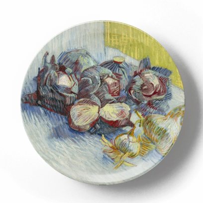 Декоративная тарелка Винсент Ван Гог Свекла и чеснок