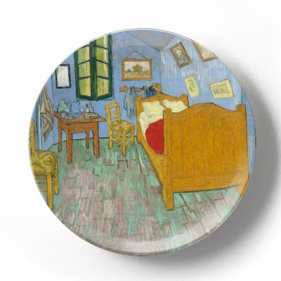 Декоративная тарелка Винсент Ван Гог Спальня в Арле