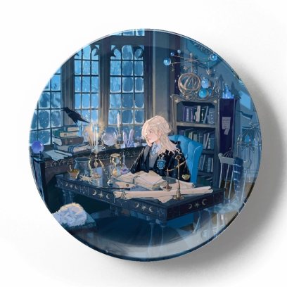 Декоративная тарелка Джоан Роулинг Луна Лавгуд