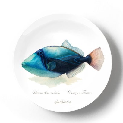 Декоративная тарелка Жан Габриэль Ги Спинорог