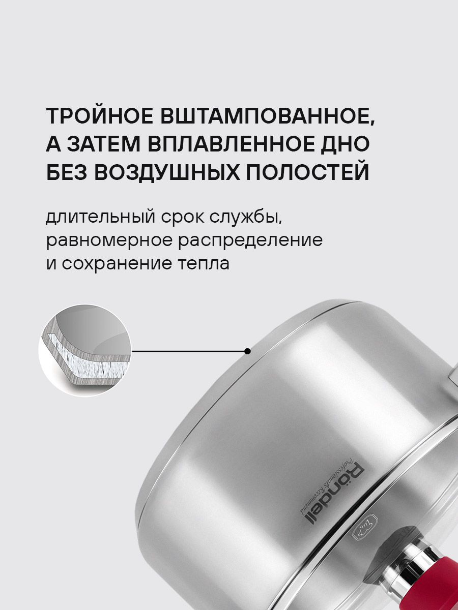 Набор посуды Rondell Strike RDS-817 Набор из 6 предметов