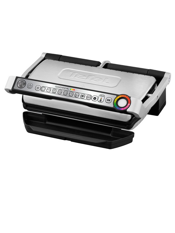 Гриль электрический Tefal OptiGrill XL 9 автопрограмм, со съемными панелями, GC722D34