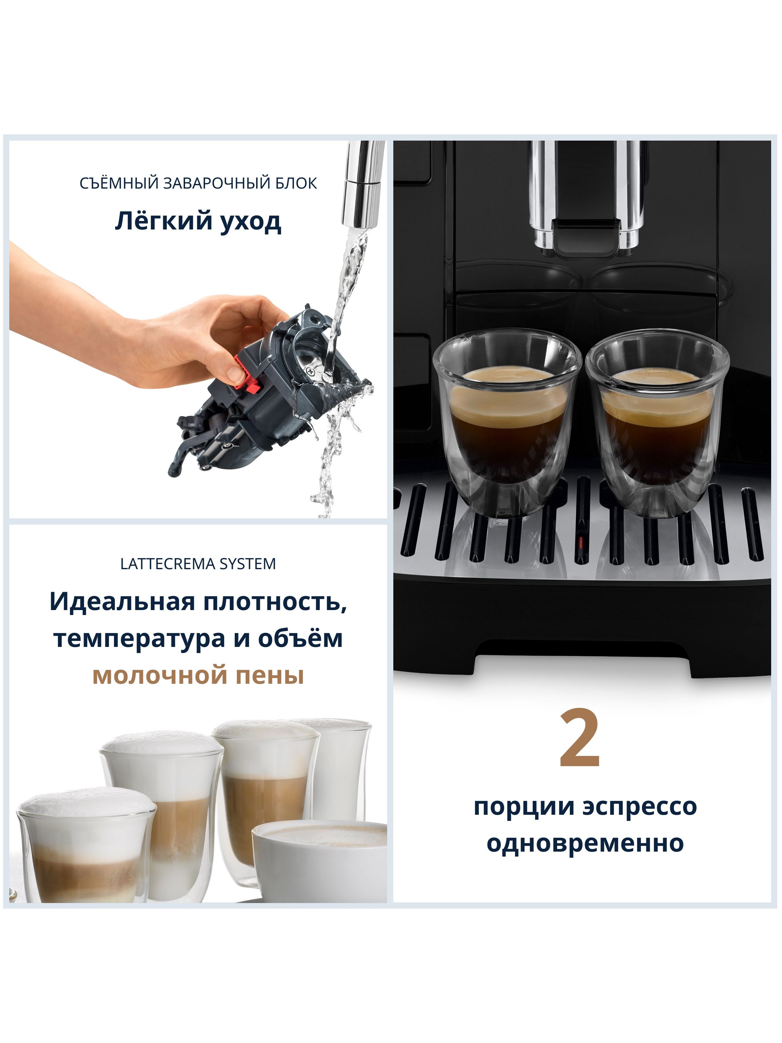 Кофемашина автоматическая DeLonghi Magnifica Evo ECAM290.61.B