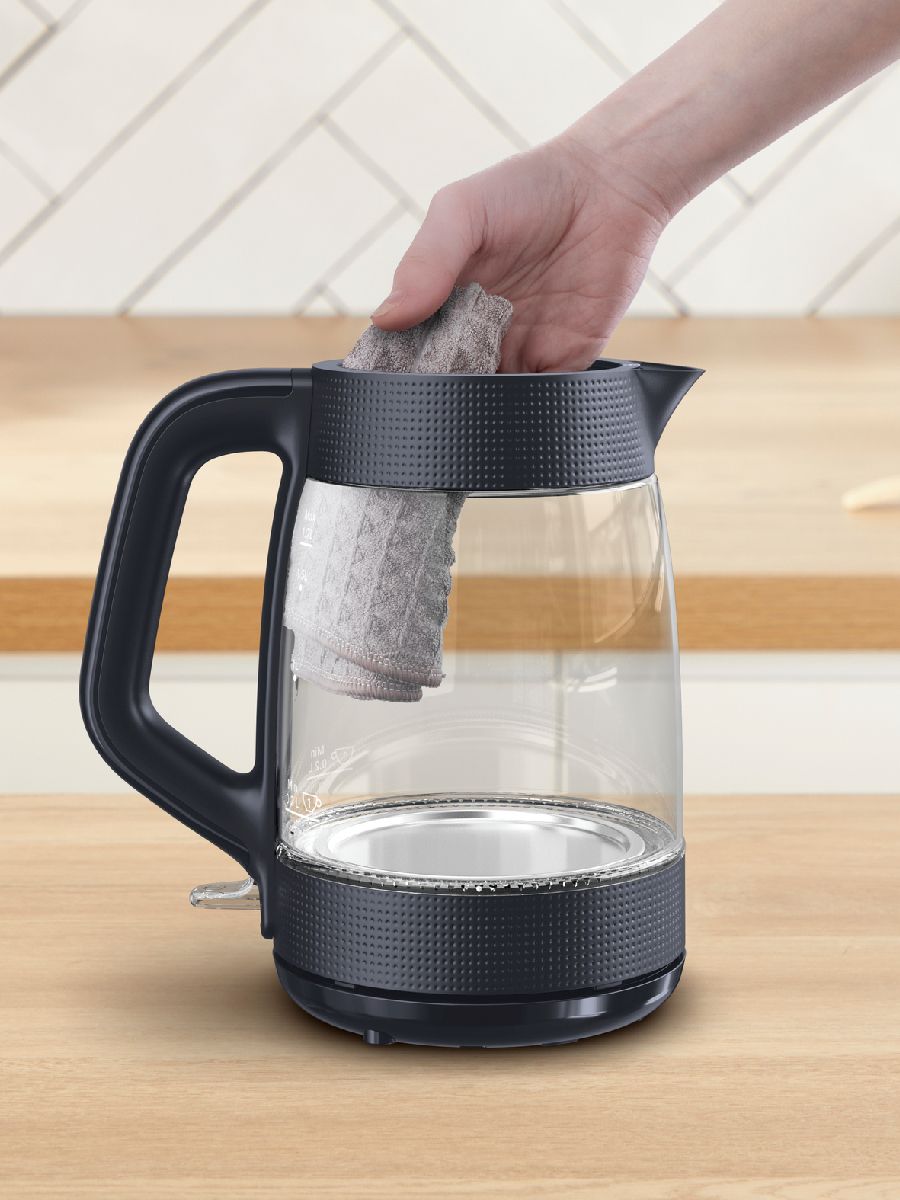 Электрический чайник Tefal Glass Kettle KO2G08E0, 1.7 л