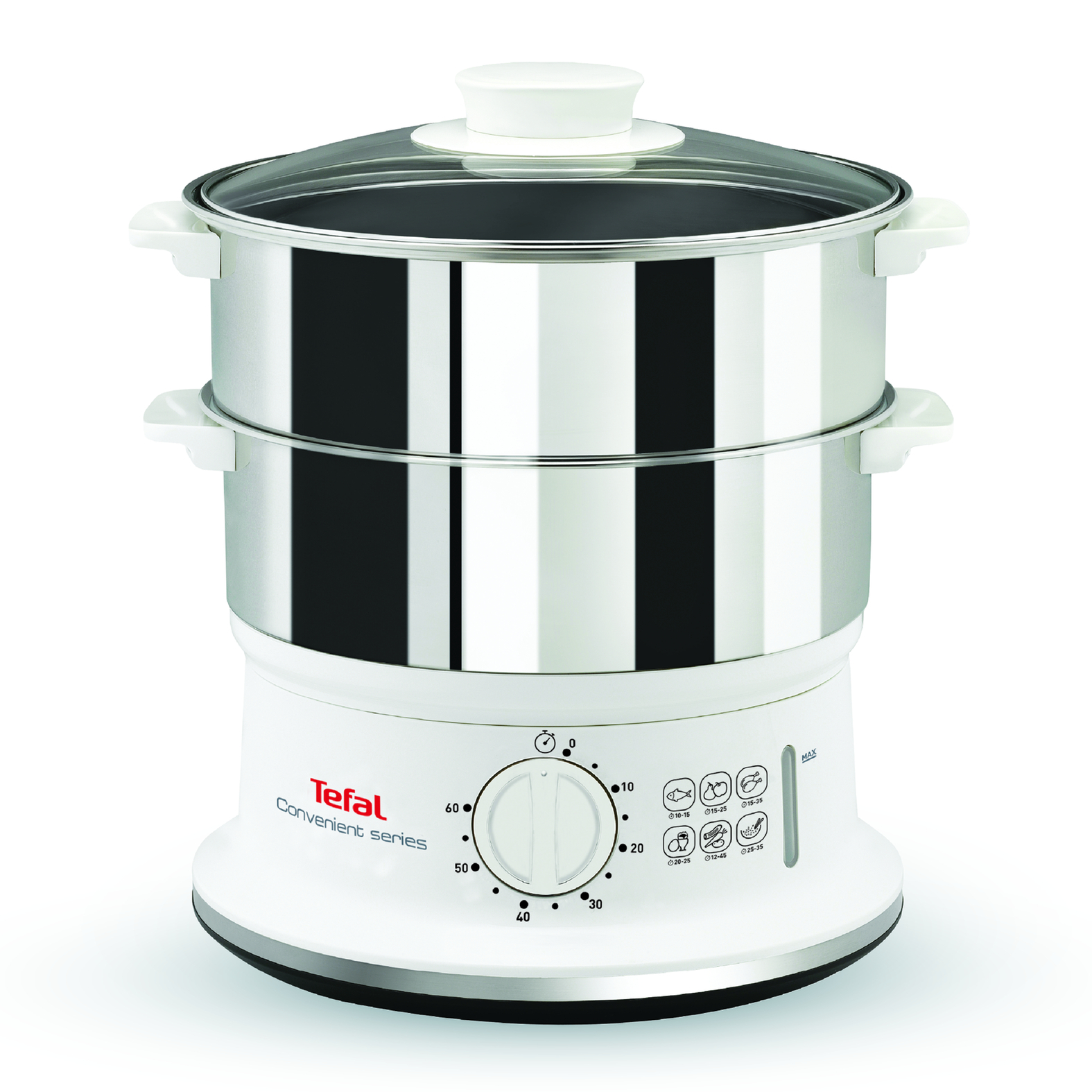 Пароварка электрическая Tefal Convenient Series VC145130 6 л