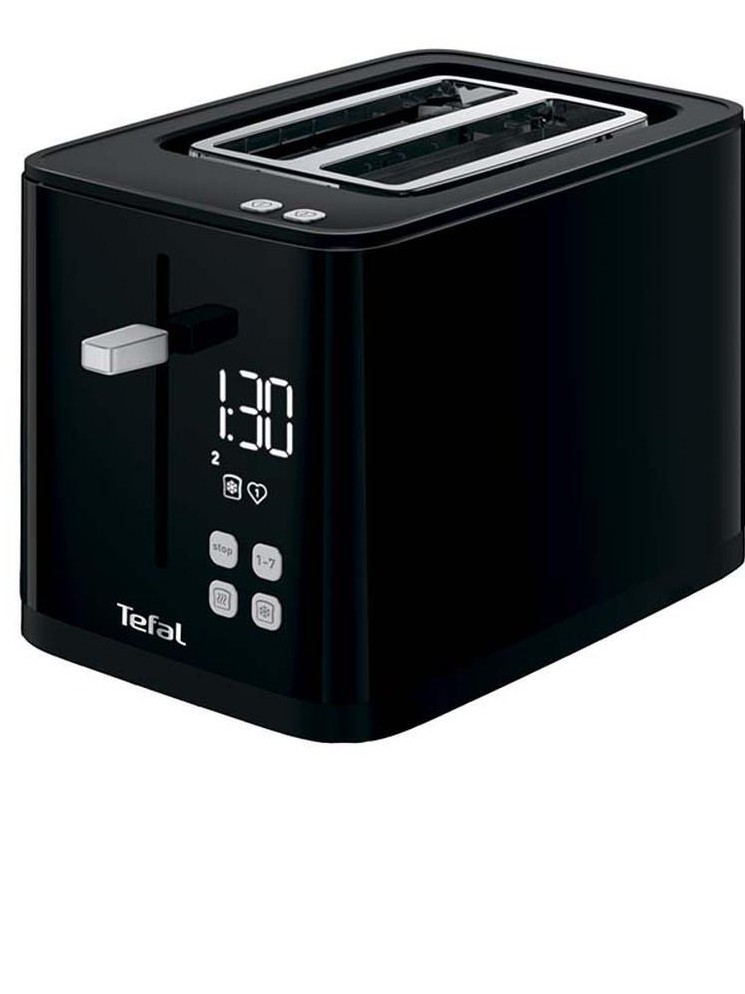 Тостер для хлеба Tefal Smart&Light TT640810, с 7 уровнями подогрева