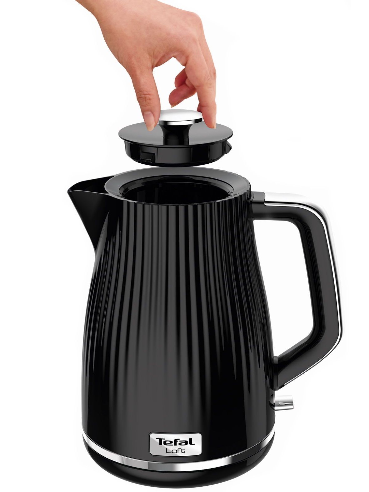 Чайник электрический Tefal Loft KO250830, черный