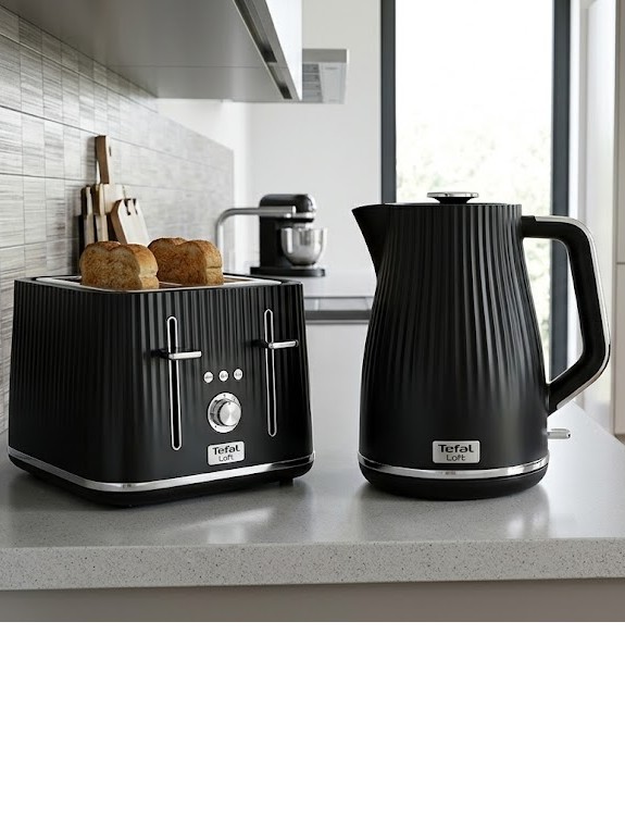 Комплект Tefal Loft, чайник + тостер для хлеба Два предмета