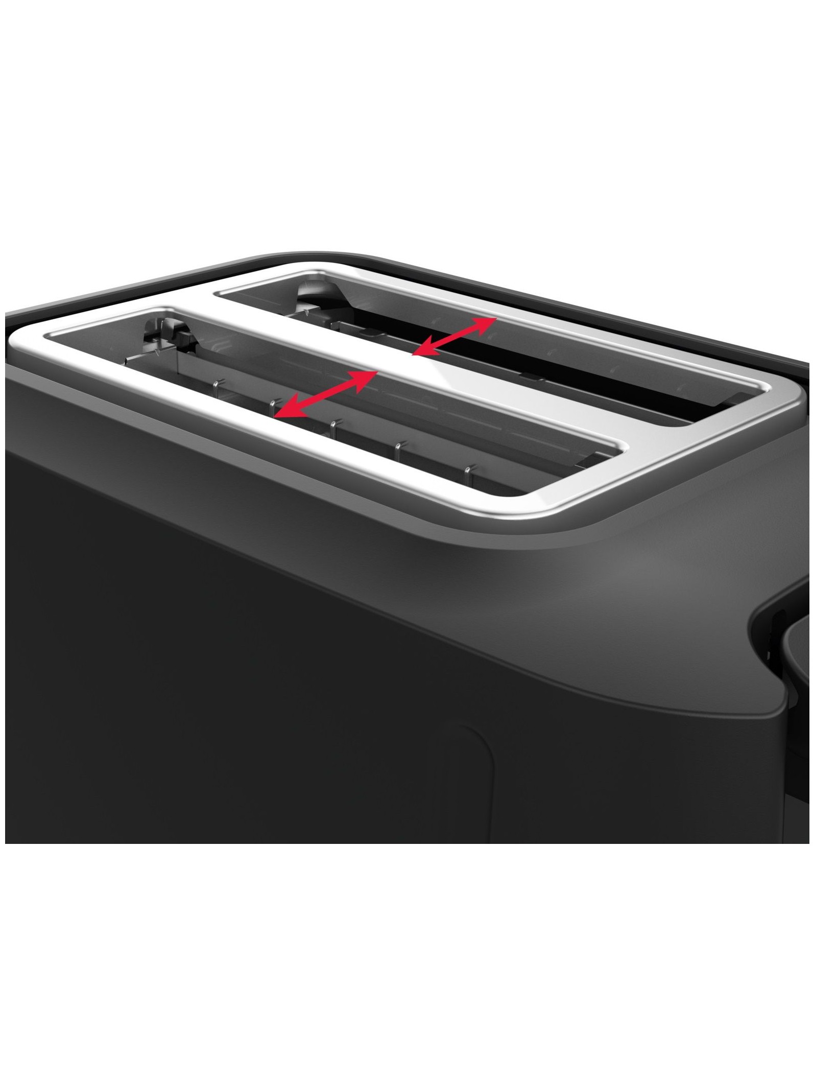 Тостер для хлеба Tefal Includeo TT533811 С 7 степенями поджаривания, 850 Вт, черный