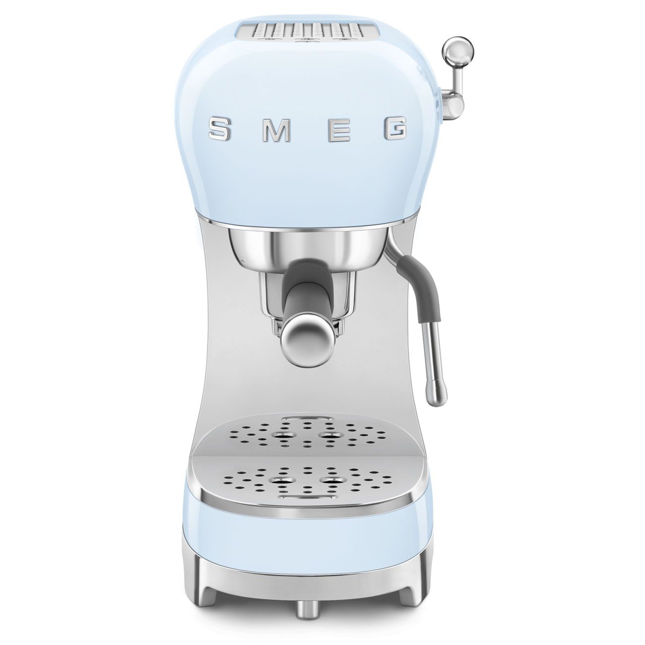 Кофеварка-эспрессо SMEG ECF02PBEU Цвет пастельно-голубой глянцевый