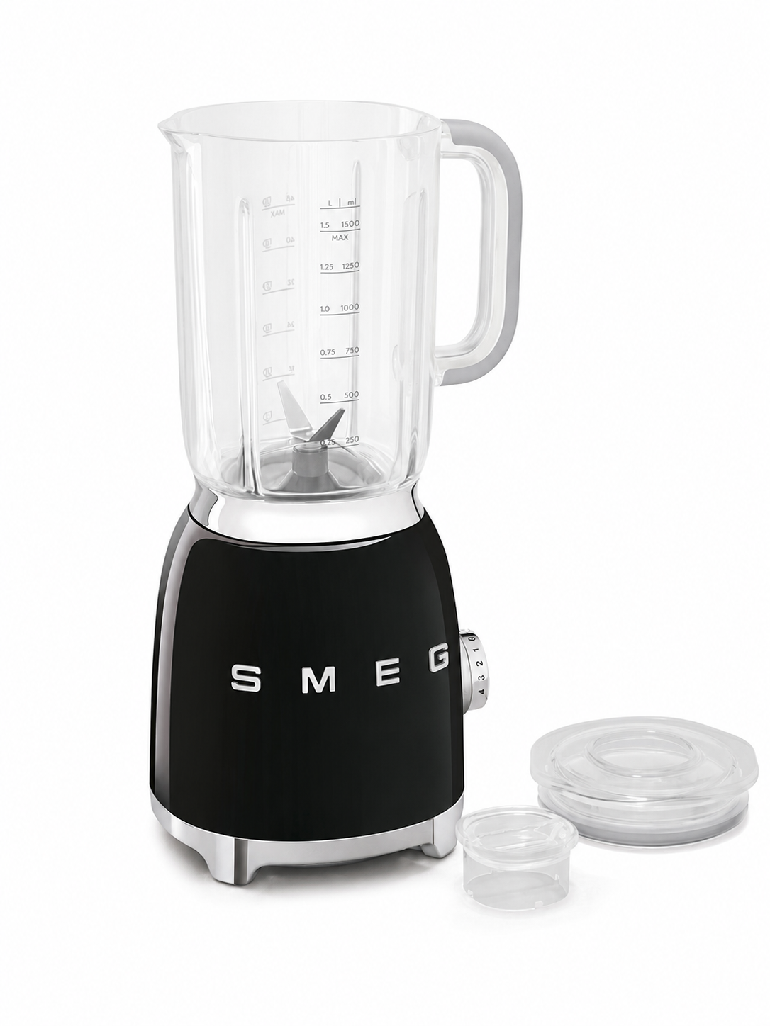 Блендер стационарный SMEG BLF03BLEU Цвет черный глянцевый