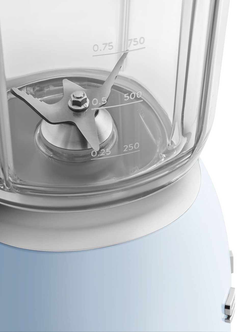 Блендер стационарный SMEG BLF03PBEU Цвет пастельно-голубой глянцевый
