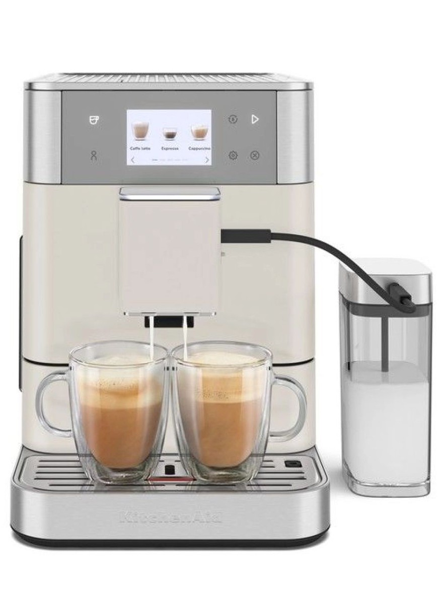 Кофемашина автоматическая KitchenAid 5KES8557EPL Фарфоровый белый