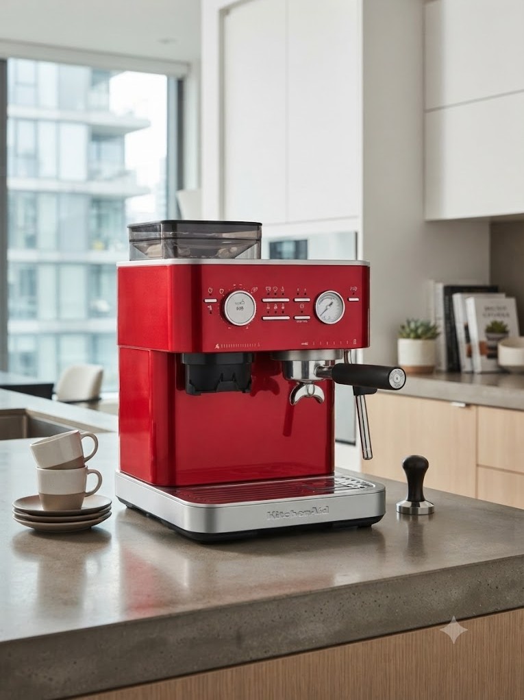 Кофемашина KitchenAid 5KES6551ECA Карамельное яблоко