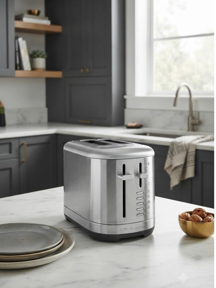Тостер KitchenAid 5KMT2109ESX Серебристый