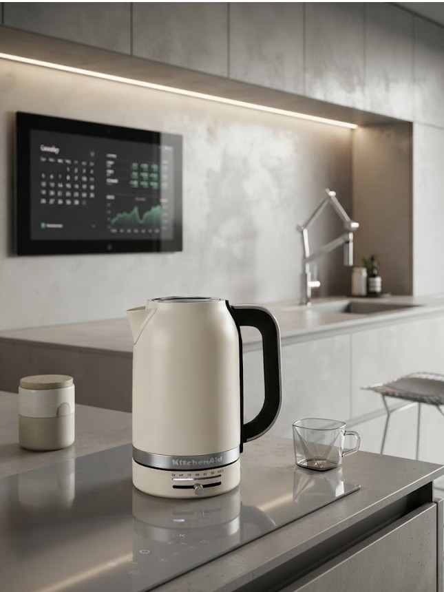 Электрочайник KitchenAid 5KEK1701EPL 1,7 л. Бежевый