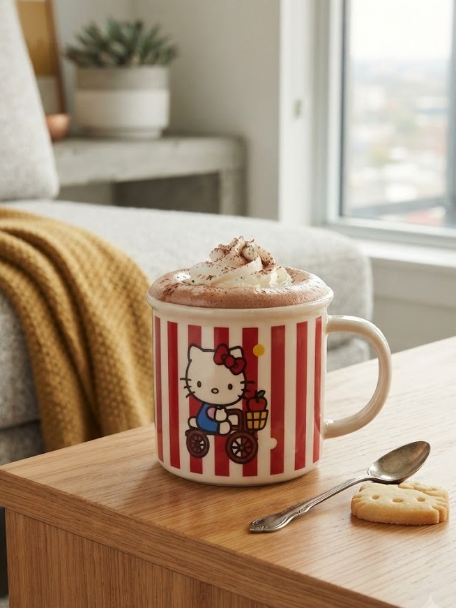 Кружка с рисунком Hello Kitty 300мл